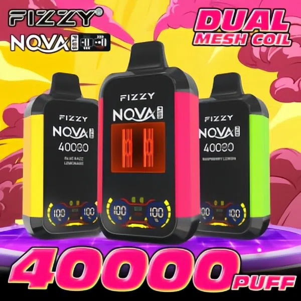 vapesterra.com Fizzy Nova Plus 40000 Puffs: A revolutionary upgrade for the ultimate vaping experience!